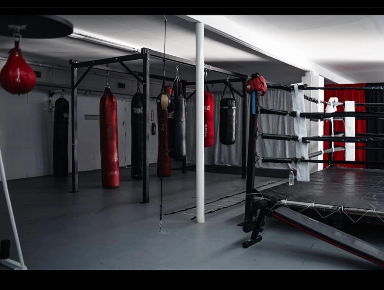 Dog House Boxing Gym floor